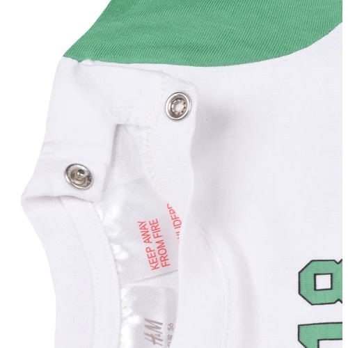 Піжамна футболка H & M 60664471 56 см біла: Стать хлопчик