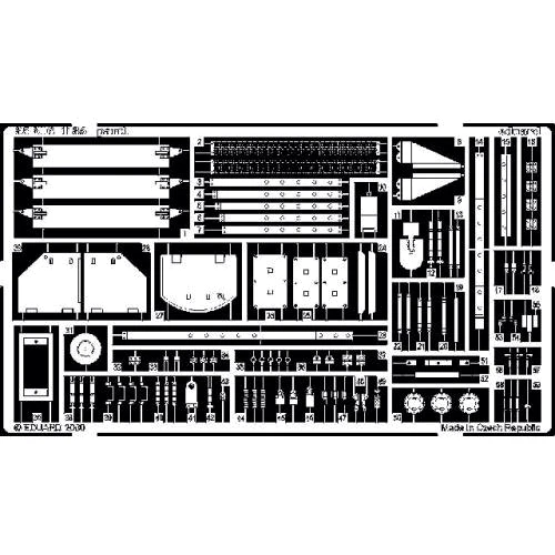 Набір фототравлення Eduard 1/35 T-35 EDU-35316