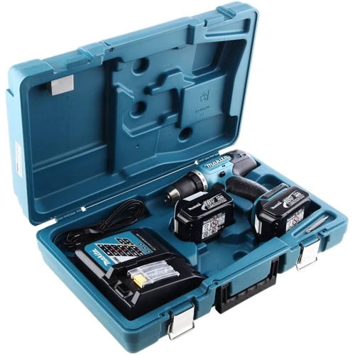 Шуруповерт Makita DDF453SFX7: Тип патрона швидкозажимний