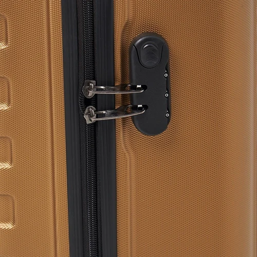 Чемодан Ricco Grande M Gold (T15002Gold-M): Тип ручки Телескопическая ручка, Короткая ручка