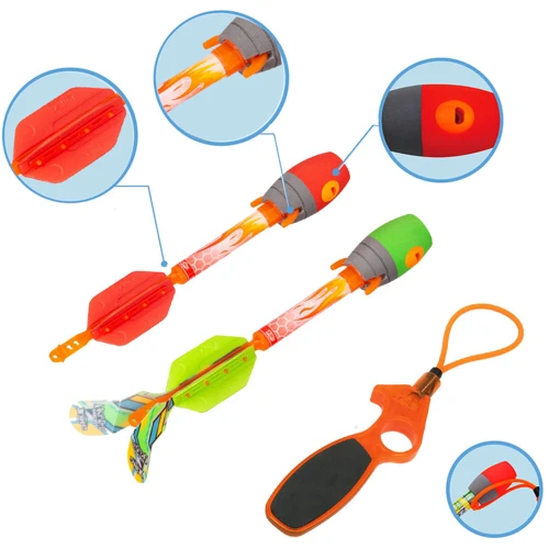 Игрушечный пускатель с двумя ракетами серии "Air Storm" - Sky Ripperz (AS610)