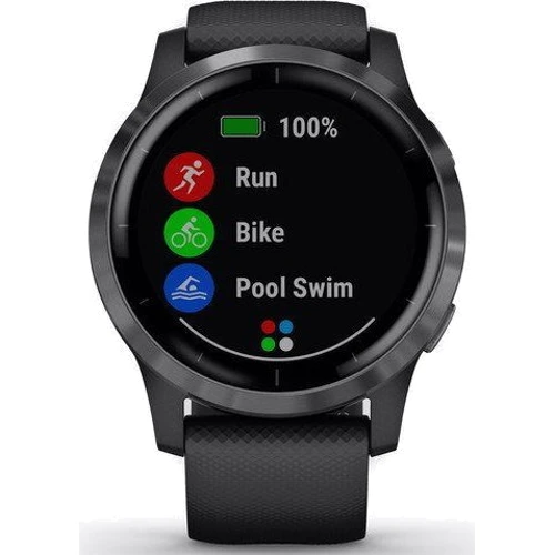 Смарт-годинник Garmin Vivoactive 4 Black With Slate (010-02174-14): Сумісні ОС Android / iOS
