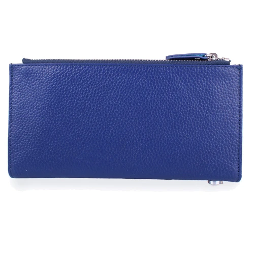 Женский кошелек ST Leather Accessories синий (NST420-dark-blue) фото 8