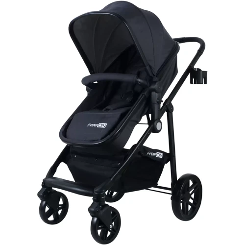 Универсальная коляска 3 в 1 FreeON Easy Black (45616): Тип коляски Универсальная коляска (3-в-1)
