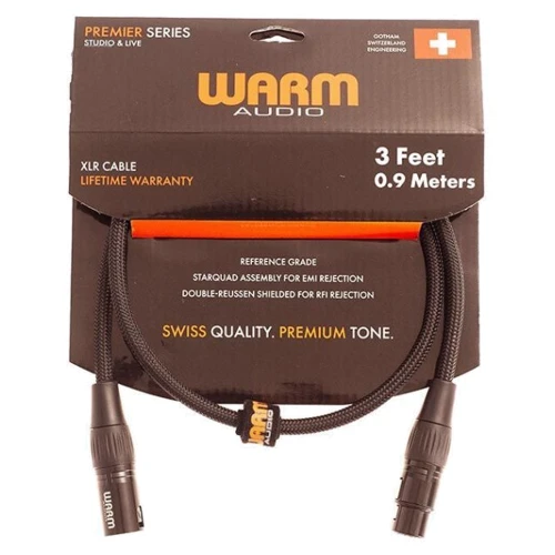 Кабель микрофонный WARM AUDIO Prem-XLR-6'