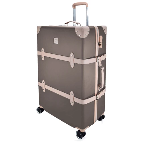 Валіза Semi Line 28" (L) Brown/Pink Cream коричневий/рожевий (T5673-4)