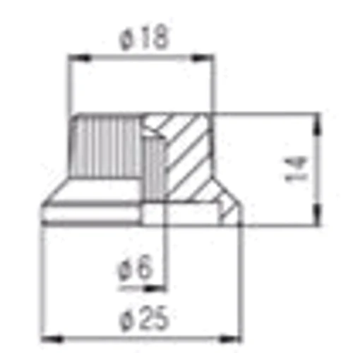 Ручка для потенциометра PAXPHIL NB051 CR: Производитель PAXPHIL