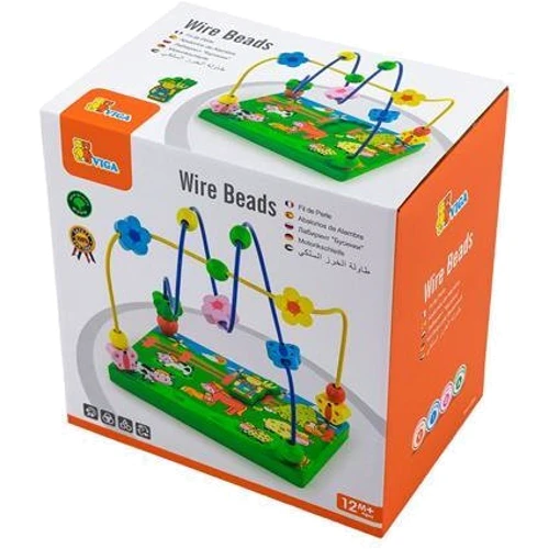 Деревянный лабиринт Viga Toys Ферма (59664)