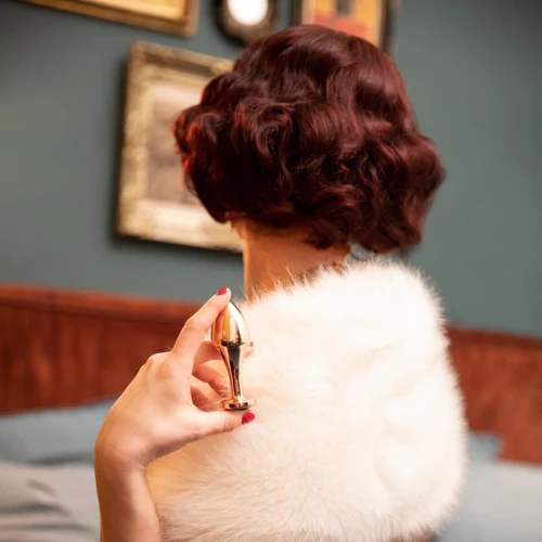 Анальная пробка Rosy Gold - Nouveau Butt Plug