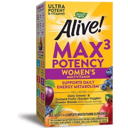Nature's Way Alive Women's Max Potency Витамины для женщин 90 таблеток
