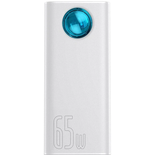 Внешний аккумулятор Baseus Power Bank 30000mAh Amblight Digital Display Quick Charge 65W White (PPLG-A02/PPLG000102)