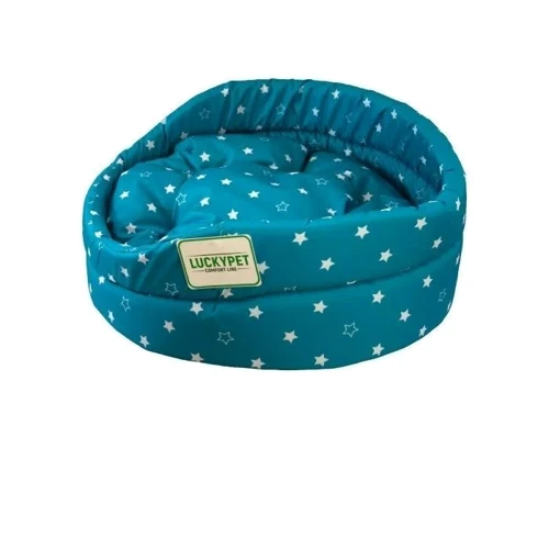 Лежак Luсky Pet Звезда №5 65x80 см бирюзовый (4820224214177): Тип Лежак