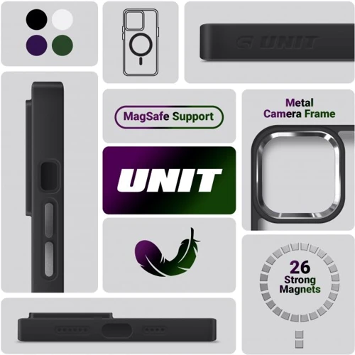 Чохол для iPhone ArmorStandart Unit MagSafe Case Black для iPhone 12 Pro Max (ARM66934): Тип аксесуара чехол