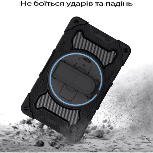 Аксессуар для планшетных ПК BeCover Stand Case Horizontal Handle Black for Samsung X133/X135 Galaxy Tab A11 (713940)