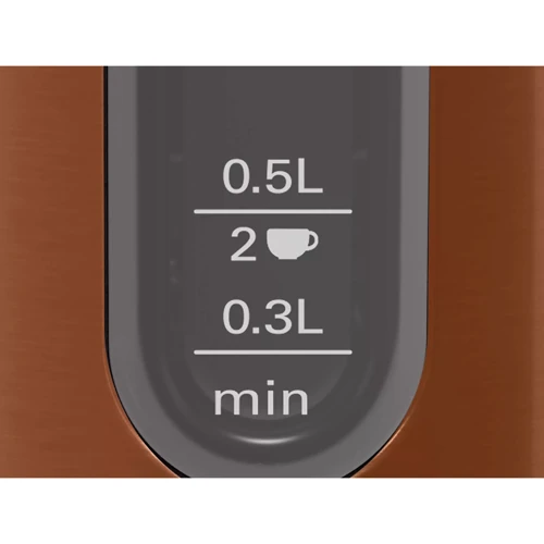 Електрочайник Bosch TWK4P439: Об'єм, л 1.7