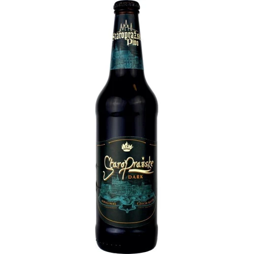 Пиво темное Staroprazske Dark 4.5% 0.5л (PLK8594012827219)