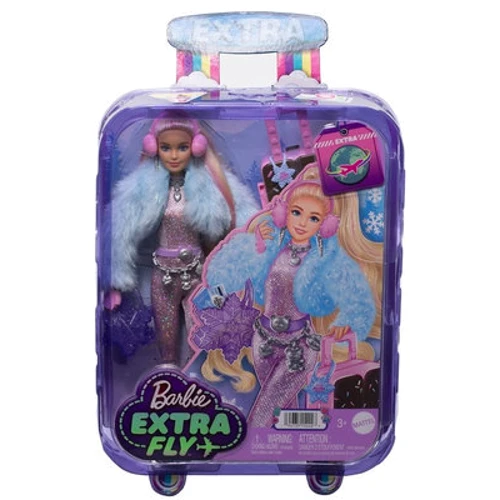 Кукла Barbie Extra Fly Зимняя красотка (HPB16): Особенности На шарнирах