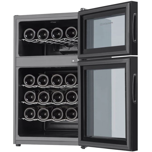 Винный шкаф Philco PW24FD: Размеры ВxШxГ, см 74x43x52