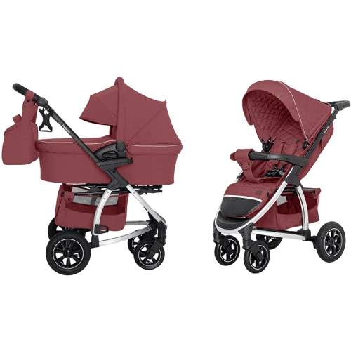 Коляска универсальная Carrello Vista 2 в 1 Ruby Red (CRL-6506 Ruby Red)