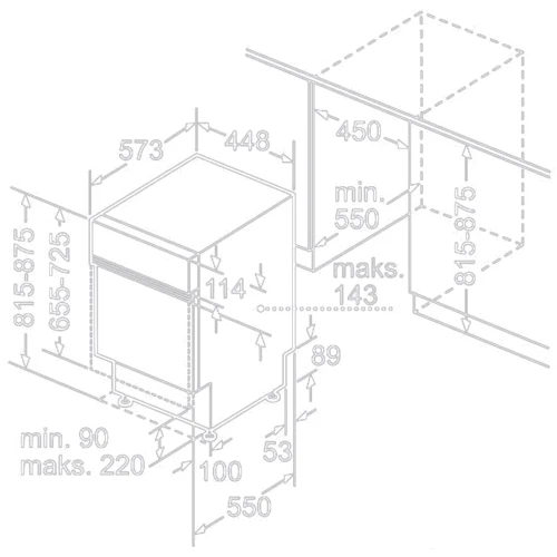Встраиваемая посудомоечная машина BOSCH SPI4EMS24E фото 5