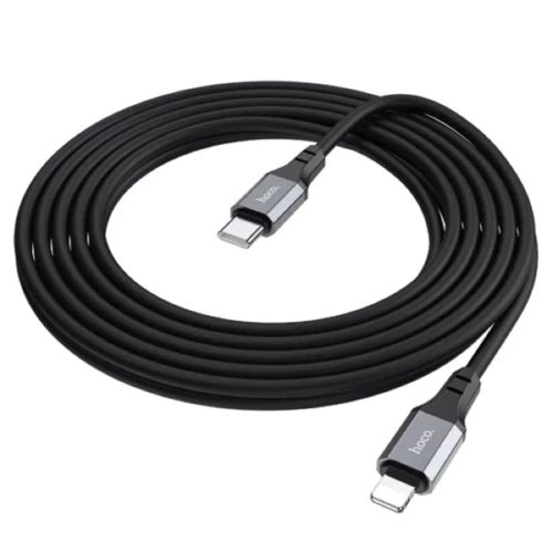Кабель Hoco Cable USB-C to Lightning X92 Honest 2.4A 3m Black фото 5