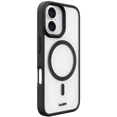 Чехол для iPhone LAUT HUEX PROTECT MagSafe Black (L_IP24C_HPT_BK) for iPhone 16 Plus: Цвет черный