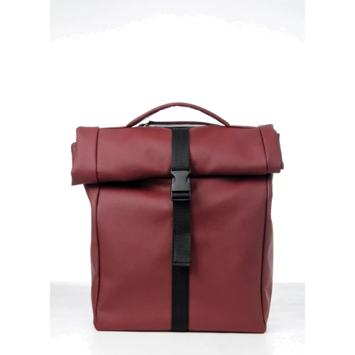 Жіночий рюкзак Sambag RollTop Mini бордовий (24010005)