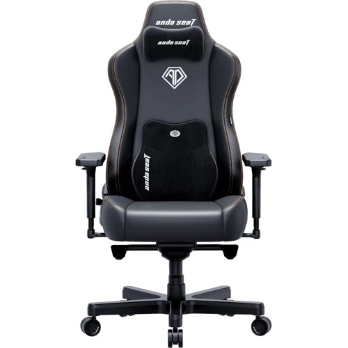 Кресло игровое Anda Seat Kaiser 3E Black PVC Size XL (AD23YC-XL-08-B-PV/C-B01)