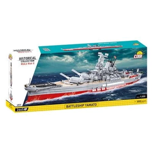 Конструктор Cobi Лінкор Ямато 2665 деталей (COBI-4833)