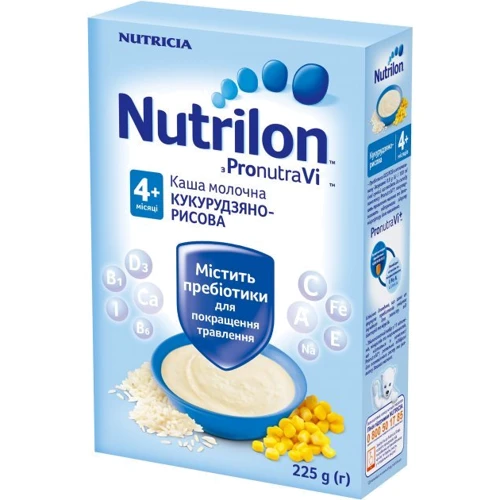 Молочная каша Nutrilon Кукурузно-рисовая 225 г от 4 мес.