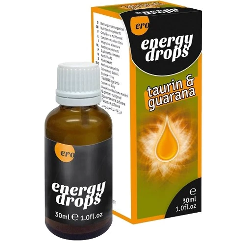 

Возбуждающие капли унисекс Taurin & Guarana, 30 мл