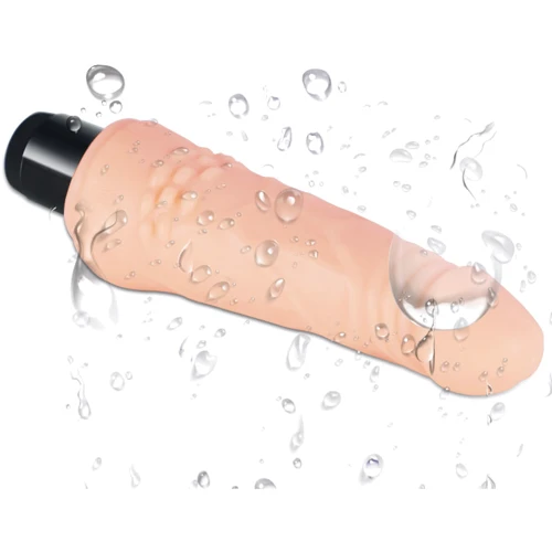 Реалистичный вибратор LoveToy Real Feel Vibrator 4 Flesh 7,5"
