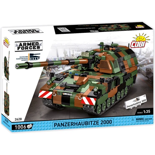 Конструктор Cobi Armed Forces САУ Panzerhaubitze PzH 2000 (COBI-2628)