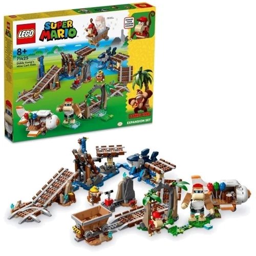 Конструктор LEGO Super Mario Поездка в вагонетке Дидди Конга. Дополнительный набор 1157 деталей (71425) фото 8