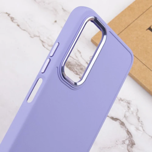 Аксессуар для смартфона TPU Case Bonbon Metal Style Dasheen for Samsung A525 Galaxy A52/A528 Galaxy A52s 5G/A526 Galaxy A52 5G: Цвет фиолетовый