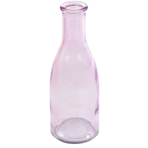 Ваза Lefard Bottle soft pink 4 шт 18х6x26.5 см (804-116) фото 5