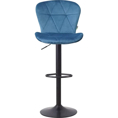 Барний стілець AMF Vensan Velvet Blue/Black (547644): Тип Барные