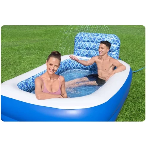 Басейн надувний сімейний Bestway 229х152х96 см (54451) фото 8