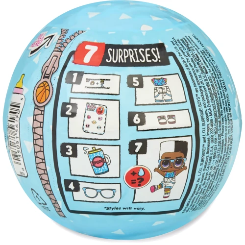 Игровой набор с куклой L.O.L. SURPRISE! - МАЛЬЧИКИ (в ассорт., в дисплее) (561699): Возраст от 3 лет