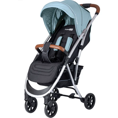 Прогулочная коляска FreeON LUX Premium Blue-Black (44671)