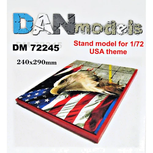 Подставка DAN models для моделей Тема: США (240x290 мм)