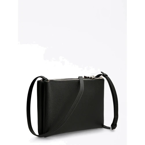 Женская сумка через плечо Guess Naya Double Zip Crossbody черная (HWVG7881700-BLA): Пол Женский