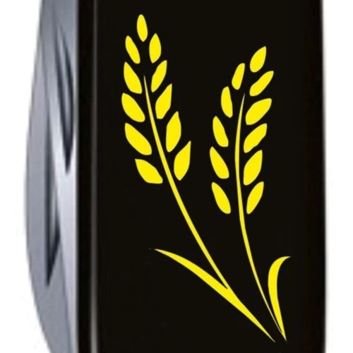 Мультитул Victorinox Huntsman Ukraine 91мм/15 функцій/чорний /Колоски пшениці (1.3713.3_T1338u): Кількість інструментів 15