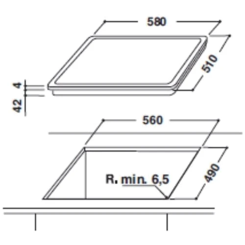 Варочная поверхность электрическая Hotpoint-Ariston HR 632 B
