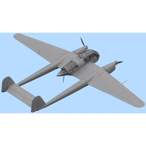 Немецкий самолет-разведчик FW 189A-2 WWII German Reconnaissance Plane (ICM72292): Тип модели самолет