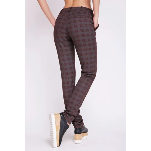 Штани ArtStyleLeggings LSN-279A-42 42 коричневі: Вид Штани
