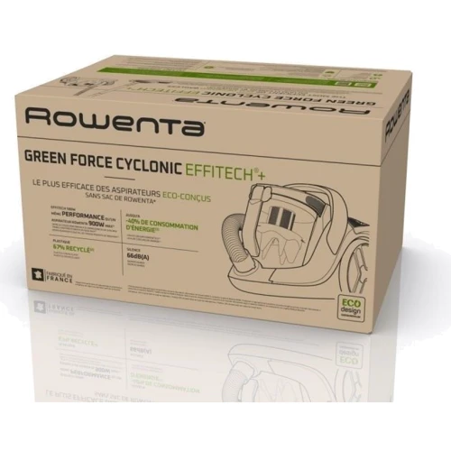 Пылесос Rowenta RO7C66EA Green Force Cyclonic: Тип пылесоса классический (для сухой уборки)