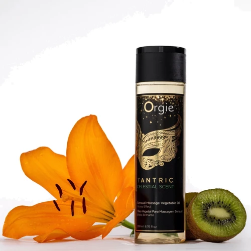 Массажное масло Orgie – Tantric Celestial Scent (200 мл), для тантрического массажа, увлажнение