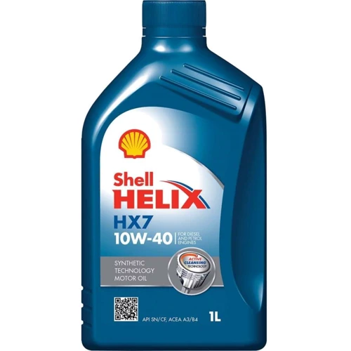 Моторне масло SHELL Helix HX7 10W-40 1л