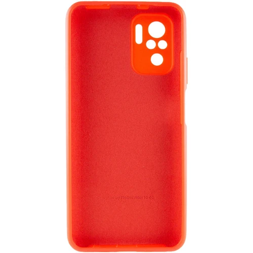 Чехол для телефонов Mobile Case Silicone Cover Shield Camera Red for Xiaomi Redmi Note 10 / Note 10s: Совместимость Xiaomi Redmi Note 10 / Note 10s